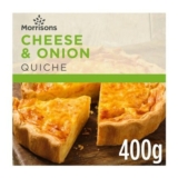 Morrisons Cheese & Onion Quiche