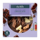 Morrisons the Best Hand Decorated Belgian Chocolate Cake Serves 6