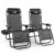 Mosii Sun Loungers For Garden Chairs Set of 2, Heavy Duty Zero Gravity Chairs – Sold and Fulfilled by Made To Inspire