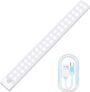 Motion Sensor Lights Rechargeable 40 LEDs Wireless Dimming Indoor Night Light, Auto On/Off with Magnetic Stickers for Stick-on Anywhere for Stairs,Under Cabinet,Closet,Room, Wardrobe (6000k, 1 Pack)