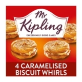 Mr Kipling 4 Caramelised Biscuit Viennese Whirls