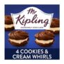 Mr Kipling Cookies & Cream Whirls Cakes 4 Pack (Clubcard Price)