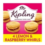Mr Kipling Lemon & Raspberry Whirls