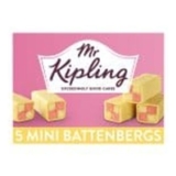 Mr Kipling Mini Battenbergs 5s