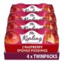 Mr Kipling Raspberry Sponge Pudding 190g (4-Pack) – £3.58 S&S