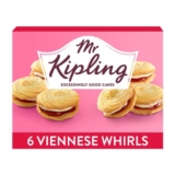 Mr Kipling Viennese Whirls Cakes 6 Pack
