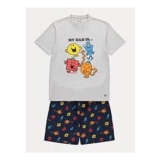 Mr Men Dad Short Pyjamas