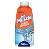Mr Muscle Drain Foamer (500ml) Drain Cleaning Foam to Unblock & Eliminate Odour (£2.30 Max S&S Discount Including 10% off voucher S&S only)