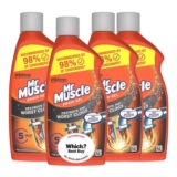 Mr Muscle Drain Unblocker Gel, 4x500ml, 2x Duo Pack