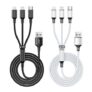 Multi Charging Cable 2 Packs 4FT,3A 3 in 1 Charging Cord