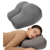 Multi-Function Hip Pillow And Tummy Sleeping Pillow – Light Grey. Sold by Big Biboss Store (Choice)