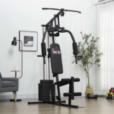 Multi Gym with Weights, Multifunction Home Gym Machine, 45kg Stack By HOMCOM
