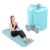Multifunctional Pedal Puller with 4 Elastic Resistance Tubes, Blue