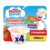 Munch Bunch Double up Fromage Frais Strawberry Vanilla 4 X 85g (340g)