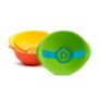 Munchkin 3-Pack White Hot Toddler Feeding Bowls, Heat Safety