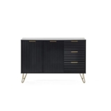 Murano Large Sideboard 1.2m – Matt Black