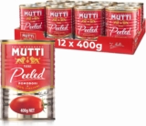 Mutti – Pelati Peeled Tomatoes, 400g, (Pack of 12)