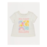 My First Holiday Short Sleeve T-Shirt 0 to 3 Only