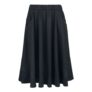 Mystical Woods Midi Skirt Black by Gothicana by EMP