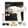 NALONE IPL Hair Removal with Ice Cooling, 4-in-1, 10 Levels