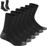 NAVYSPORT Mens Cotton Sports Socks, Pack of 6 Pairs
