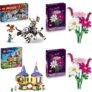 NEW 2 x eg LEGO NINJAGO 71863 Zilvar & Grimtak the Dragon Beast, Botanicals 11514 Cosmos Flowers, Disney 43294 Rapunzels Mini Tower Free C&C