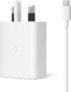 NEW Google Pixel 2021 30W USB-C Fast Charger Plug with Type C Cable – White sold by Tesco