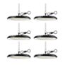 NFOIEIS 150W UFO LED High Bay Light 22500LM IP65 Waterproof