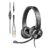 NGS MSX11 Pro Adjustable Stereo Microphone Headset, 3.5 mm Jack Connection and Double Jack Adapter, 20 Hz, Black – Amazon EU