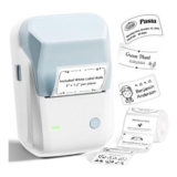 NIIMBOT B1 Bluetooth 2-Inch Portable Label Printer with Tape (Blue/White)