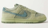 NIKE Dunk Low Brushed-Suede Sneakers – Size: 6.5 – 13.5