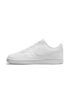 NIKE Womens Triple White Court Vision Low Trainers 5.5