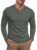 NITAGUT Mens Shirts Long Sleeve Casual Button, Green – w/Voucher, Sold by nitagutuk / FBA