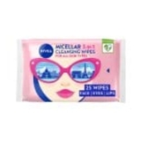 NIVEA Biodegradable Micellar Cleansing Face Wipes25s