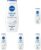 NIVEA Care Shower Creme Soft (250 ml) Enriched with Almond Oil, Moisturising Gel Body Wash, Skin Moisturiser with Mild Scent (Pack of 5)