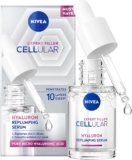 NIVEA Cellular Expert Filler Hyaluron Acid Replumping Serum (15 ml), Anti-Ageing Face Serum for Visibly Smoother, Hydrated and Supple Skin, Dermatologically Approved Hyaluronic Acid Serum, Mini Size