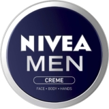 NIVEA MEN – Crème Moisturiser – Face, Hand & Body Cream – Enriched With Aloe Vera & Vitamin E – Cares & Hydrates – Non-Greasy – Absorbs Quickly – All Skin Types – 150 ml