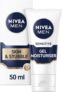 NIVEA MEN Sensitive Skin & Stubble Gel Moisturiser (50ml), Mens Face Cream for Daily Use, Gel Moisturiser with Vitamin E, Provitamin B5 and Chamomile Extract