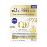 NIVEA Q10 Anti-Wrinkle 60 Extra Nourishing Day Cream SPF15 (50ml) – £6.30 S&S