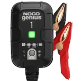 NOCO GENIUS1: 1A 6V/12V Smart Battery Charger Automatic Maintainer, Trickle Charger & Desulfator For Lead-Acid & Lithium – Prime Deal