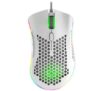 NOS M-650 Ultralight RGB Optical Gaming Mouse – Black / White – Free C&C