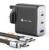 NOVOO USB C Charger, MacBook Pro/Air Charger, 3-Port 120W GaN Fast Charger, PD3.0, PPS 2 x Cables Mbest EU FBA