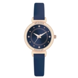 NUOVO Ladies Leather Strap Watch, Elegant Analogue Quartz Watch – Sold by Comtex Watch / FBA
