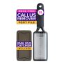 NYK1 RUSTPROOF Foot File Callus Remover for Feet with Catcher