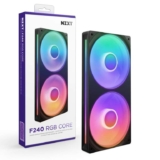 NZXT F240 RGB Core – 240mm Single-Frame Fan Unit with 2 x 120mm RGB Fans