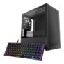 NZXT H3 Flow Tempered Glass Black microATX Gaming Case