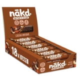 Nakd Cocoa Delight Natural Fruit & Nut Bars – Vegan – Gluten Free – Healthy Snack,s 35 g (Pack of 18)