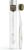 Nano-b Manual Toothbrush for Adults with Sensitive Gums, Gold & Charcoal Soft/Medium Bristles, Travel Case, Crystal