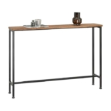 Narrow Console Table 20cm Depth with Adjustable Feet for Hallway – Sold and Shipped by SoBuy-Shop-UK