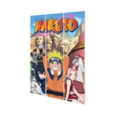Naruto the Hidden Leaf Village Wood Print